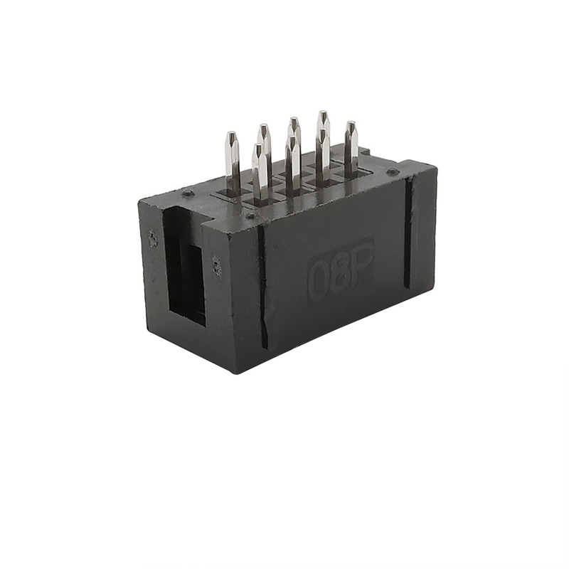 5/10Pcs DC3 2.54mm 8 Pin Straight Male Plug IDC JTAG Socket