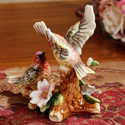 比翼鸟创意家居装饰品新房客厅酒柜隔断小摆件新婚房闺蜜结婚礼物