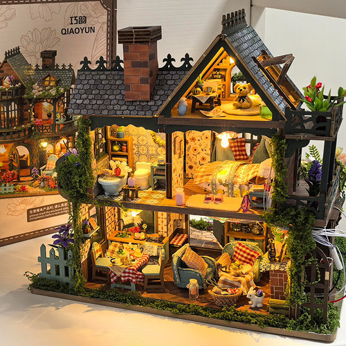 德国精灵花园3D微缩拼图小屋