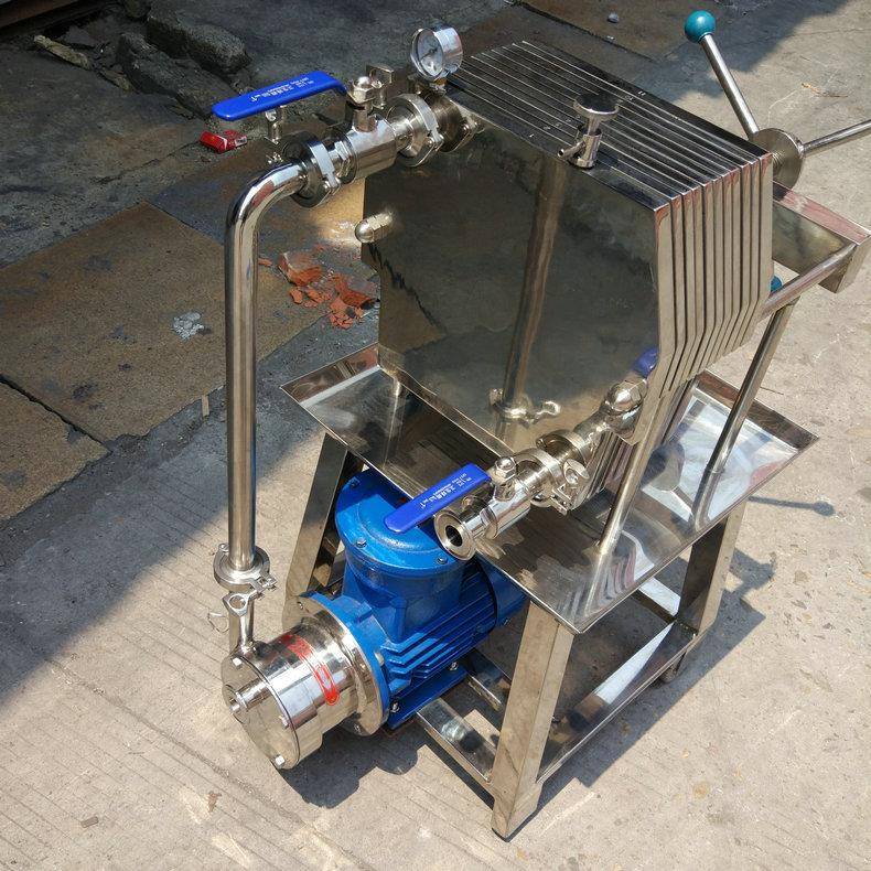 长期供应WBG-300耐高温板框过滤器板框密闭过滤机