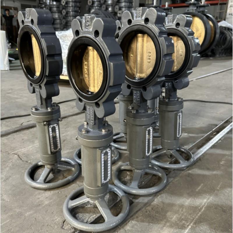 船用GB/T3036--94螺旋对夹蝶阀涡轮蝶阀AS型BS型法兰蝶阀CCS证书