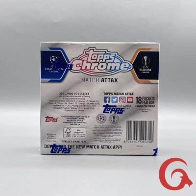 2020-21 Topps 欧冠 欧联 Chrome Match Attax 游戏版 足球盒卡