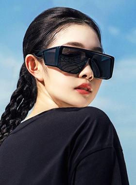 防风太阳眼镜女款防晒护目镜遮阳太阳眼镜骑行男全包围机车骑车宽