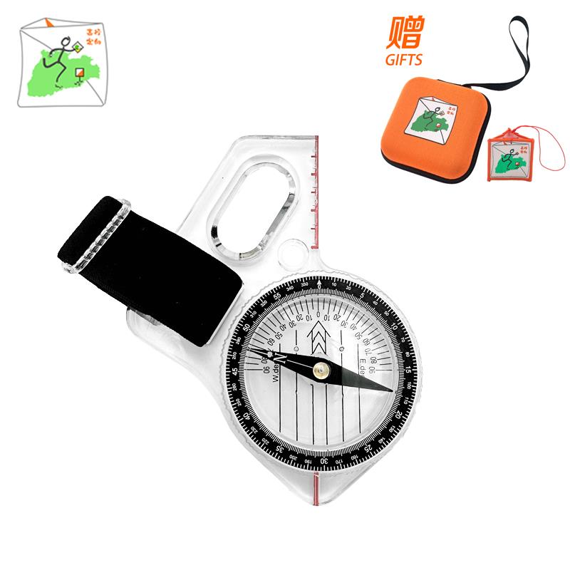 710款密位指北针/识图用图/军事地形学/定向运动/定向越野/指南针