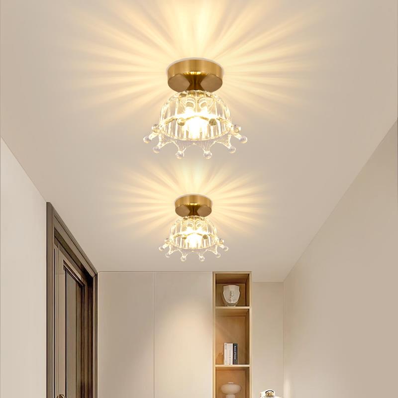 过道灯走廊灯现代简约楼梯衣帽间门厅入户玄关灯阳台吸顶灯具271