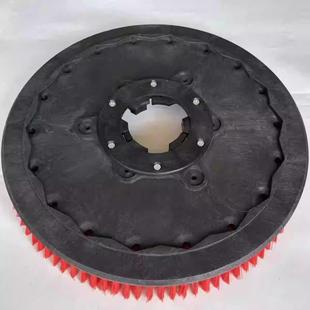 刷盘圆盘毛刷子擦地机拖地机胶条配件耗材 扬子扫地机X2