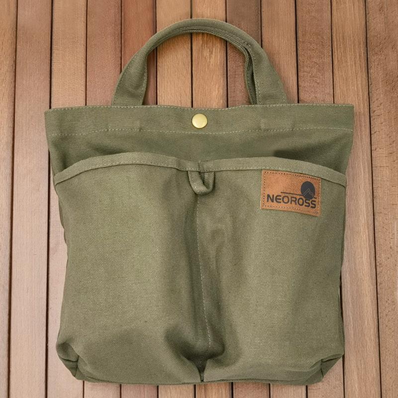 SnowPeak雪峰GS600帆布收纳袋250g长气罐G2G5收纳袋露营杂物收纳