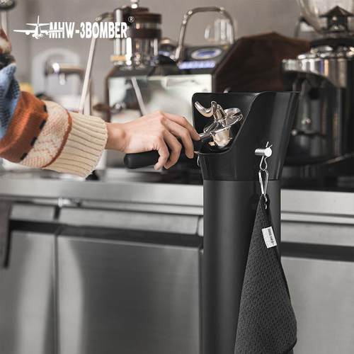 MHW-3BOMBER轰炸机立式粉渣桶吧台商用大容量咖啡机敲渣盒 废渣桶