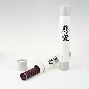 藏香不丹进口天然慈爱白筒纯手工卧香线 线香供佛香