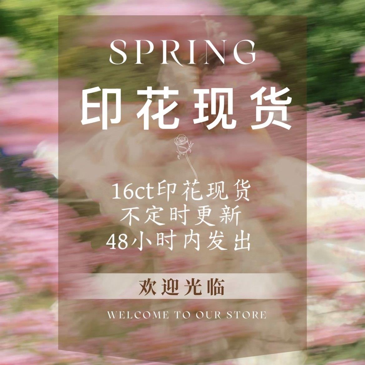 现货!2号链接! 16CT高清精准小格印花十字绣套件 持续更新