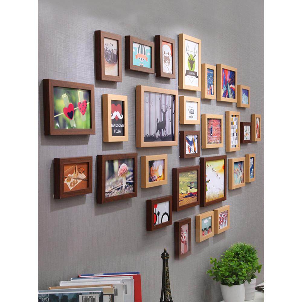 简约装饰客厅照片墙创意欧式相框挂墙组合相片墙卧室背景展示墙画,家居饰品,照片墙,淘宝优惠券,粉丝福利购,淘宝优惠卷