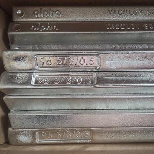 ALPHA阿尔法Sn96.5Ag3.0Cu0.5无铅SAC305焊锡条环保SACX0307