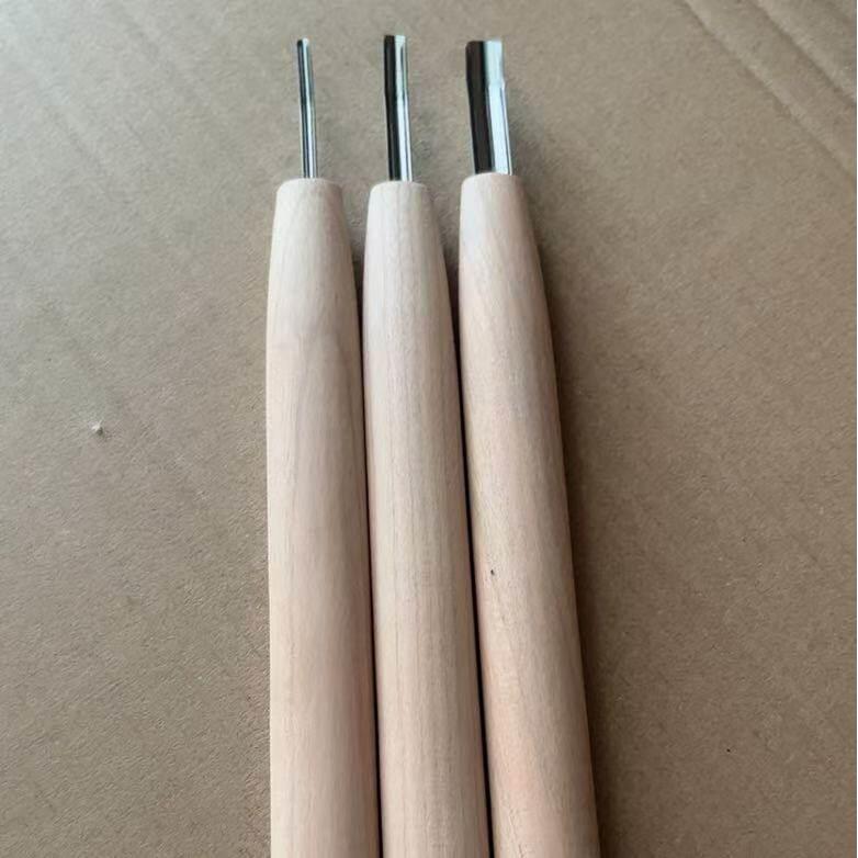 国产丸曲刀大亮工具新品模具钢刀头樱桃木柄手作木刻刀圆凿雕刻刀