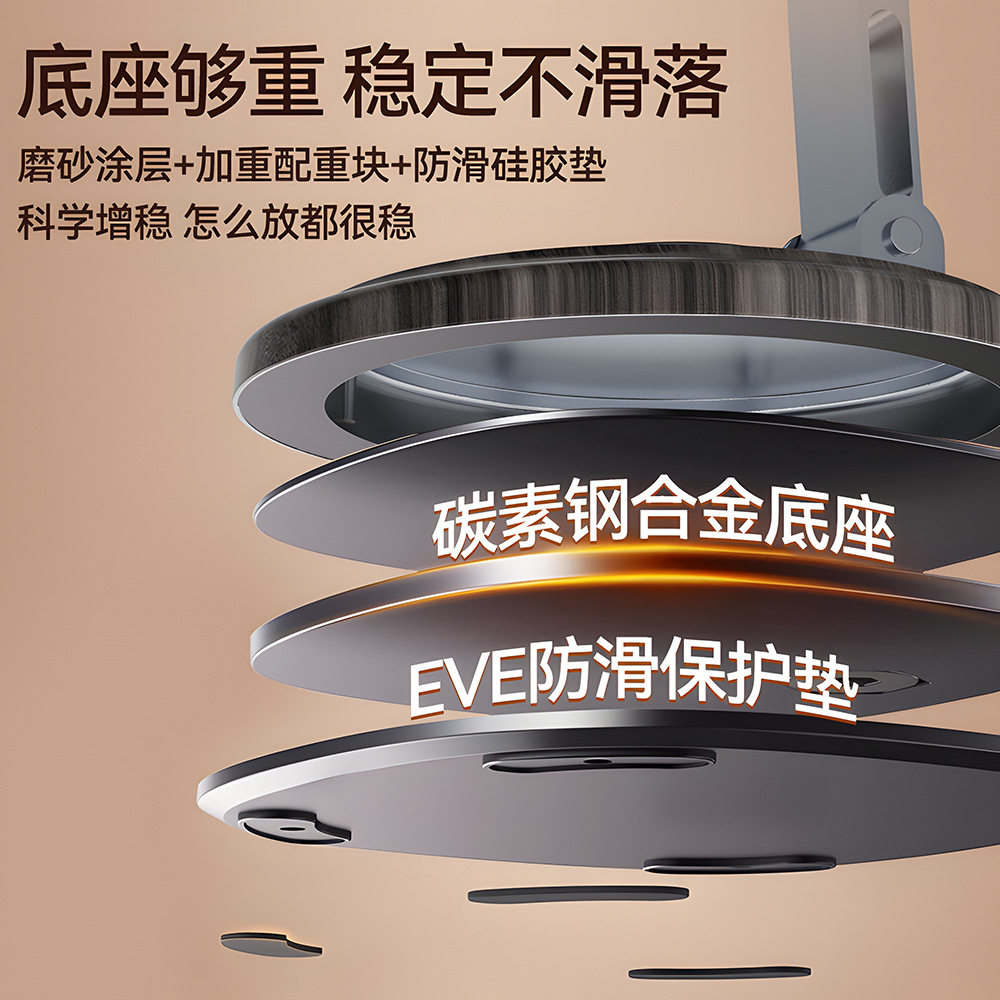 360度可旋转折叠支架金属