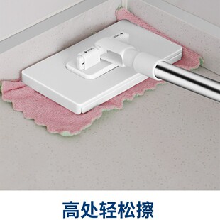 洗脸巾拖把按压夹布拖把夹免手洗一键拆卸自动夹湿巾二次利用爆款