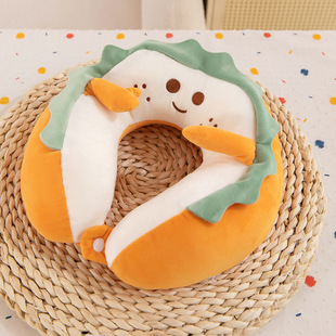 吐司u型枕护颈可拆洗颈椎pp棉脖枕u形枕头可爱头枕靠枕脖子车用