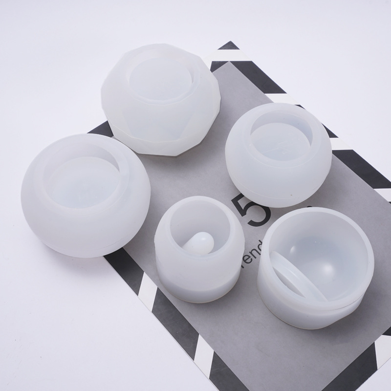 虞美人diy水晶滴胶模具笔砚收纳笔插摆台饰品装饰创意硅胶模具