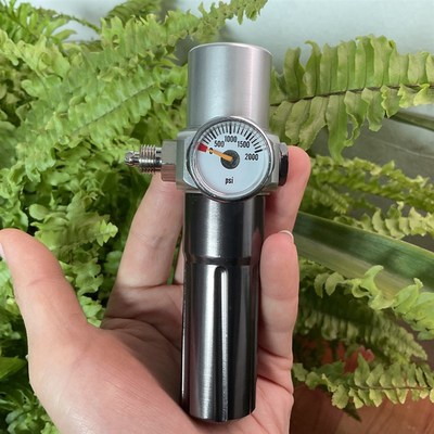 热销按压式恒压阀二氧化碳8g气瓶气动咖啡机10bar户外咖啡苏打奶