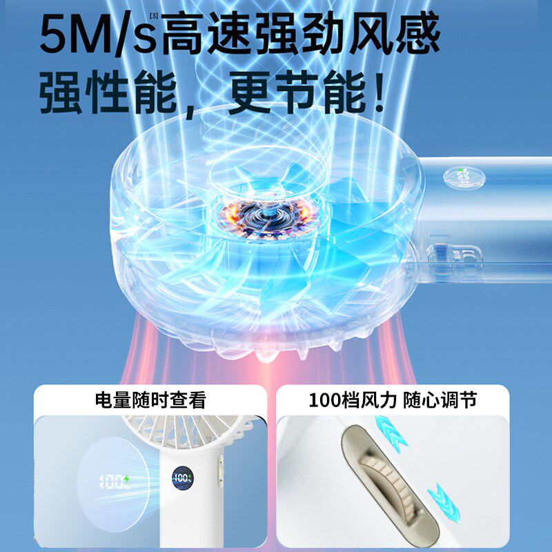 热销尼卡熊风扇小型便携式随身小巧USB学生