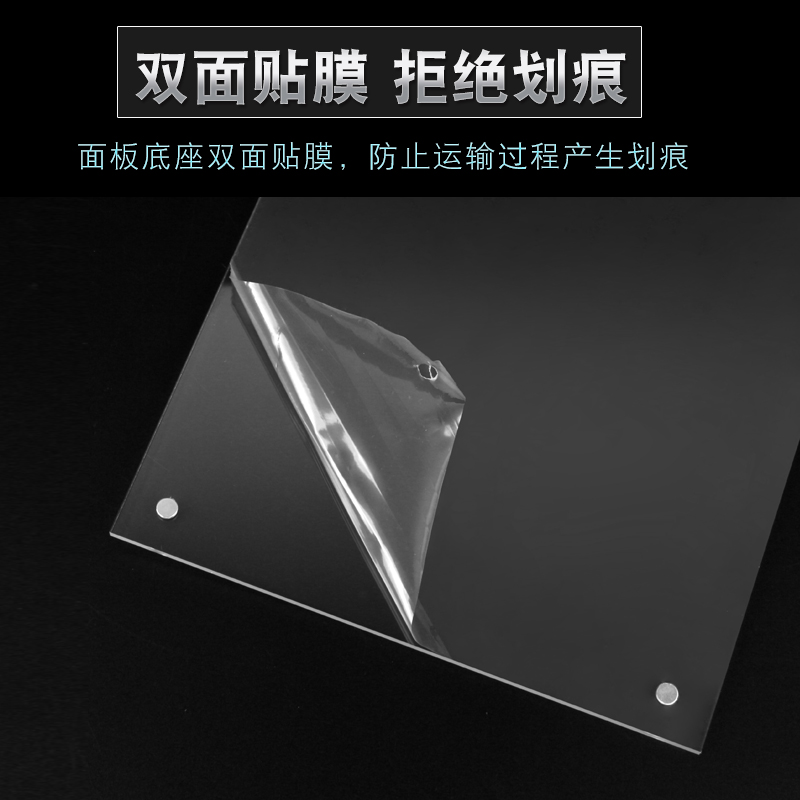 热销A4亚克力台卡架展示牌桌签立牌桌牌菜单透明台卡双面台牌强磁