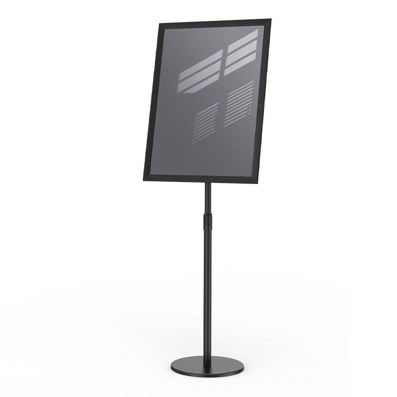 热销不锈钢A4立牌指示牌酒店立式广告牌水牌展示架A3户外导向牌海