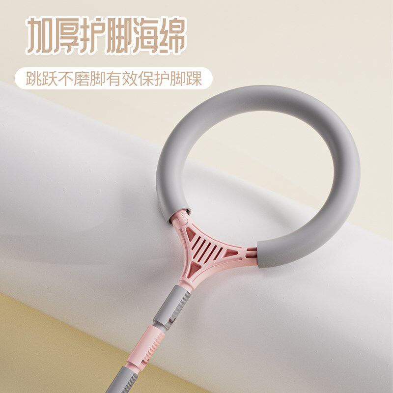 热销跳跳球脚环夜光套脚甩圈旋转儿童单脚弹跳球闪光蹦蹦球脚上呼