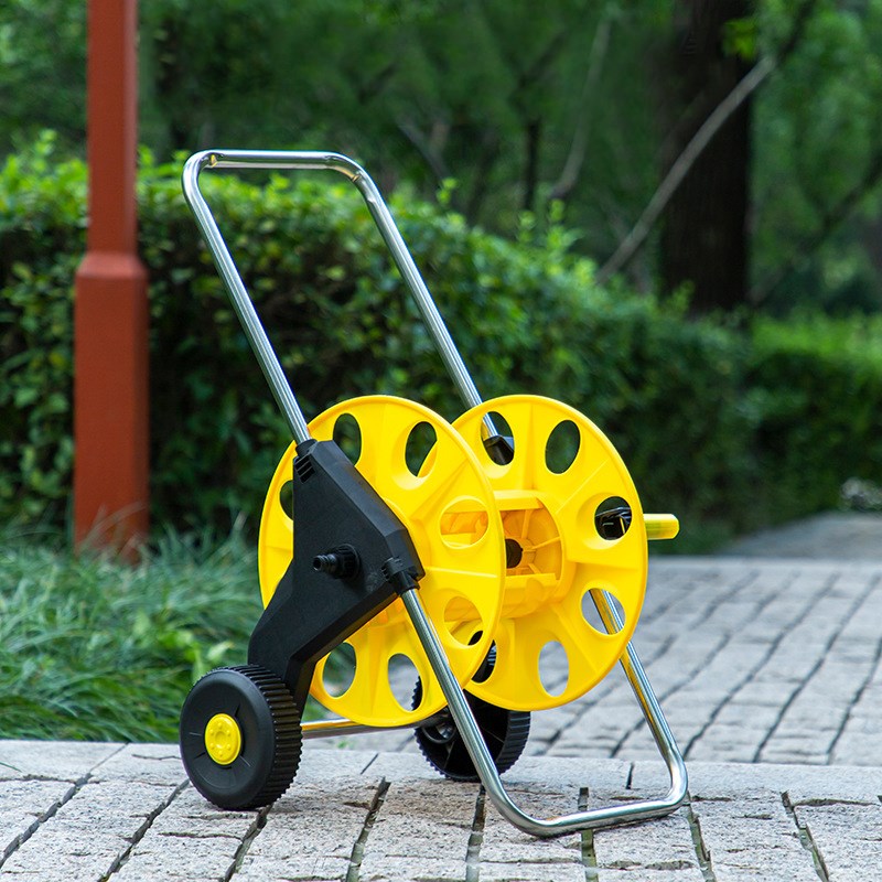 热销水管软管收纳架车浇花洗车水枪绕软水管户外收盘管卷管器套装