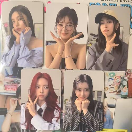 itzy2025年台历fp特典卡
