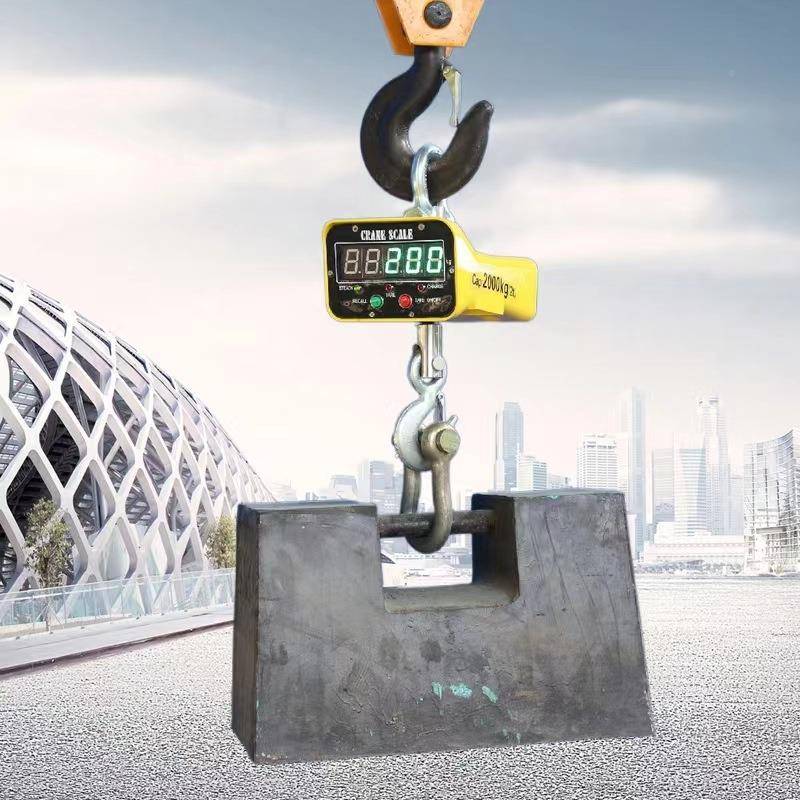 厂家定制OCS型电电子吊秤1吨3吨5吨OCS工吊带秤遥控子吊钩秤可业