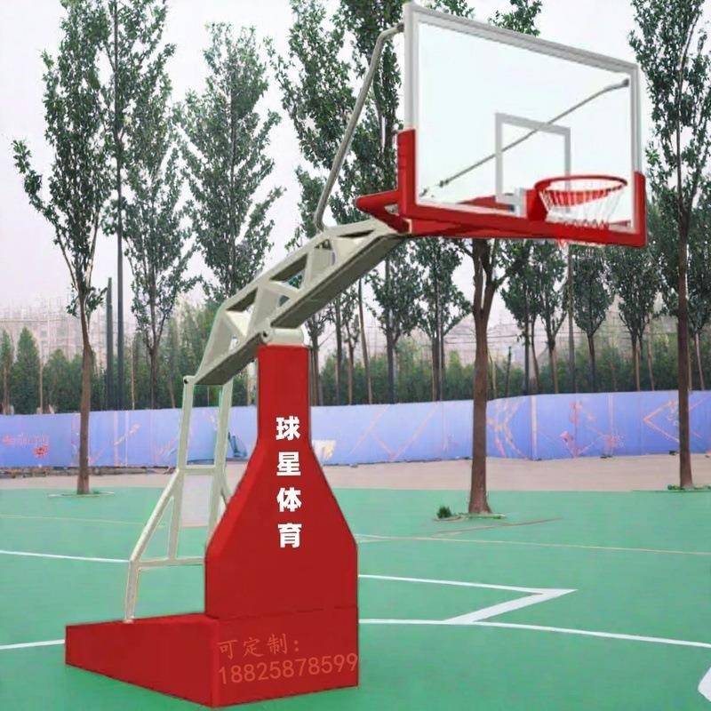 篮架厂家标准室外可移学动篮球架训练室989比赛球用篮球架式校户