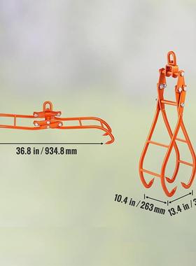 重型木材夹 木块 夹钩木桩木头子 爪起鹰重钳 树木吊UIN钩夹36夹