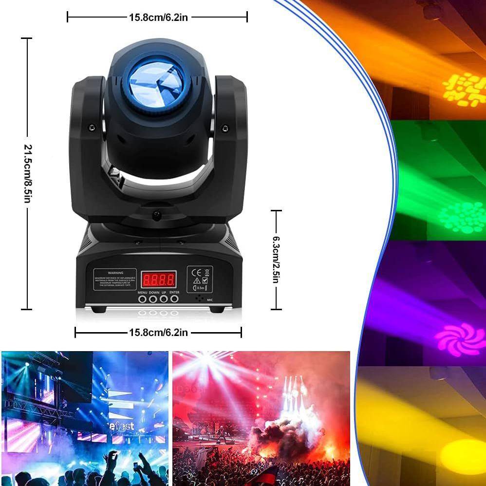 90束W三棱款摇头光图案舞台镜灯BR-YTD90KT酒吧包房宴会厅迪斯科V