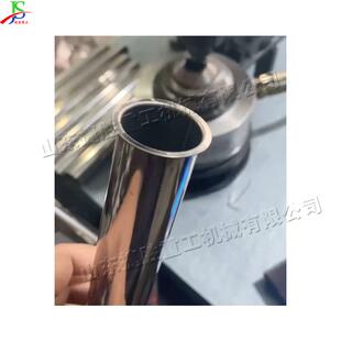 全自動圓管邊翻邊機 自液壓動上料管型材拉邊機 小圓筒外翻卷機