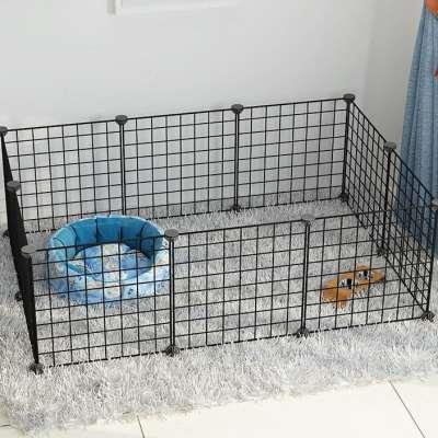 狗围栏狗笼子小型犬室内家用隔离护栏兔猫别墅狗狗栅栏宠物笼狗窝