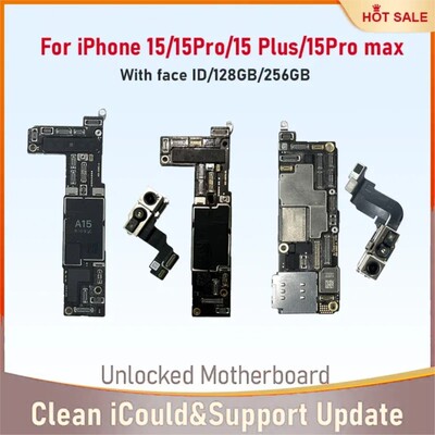 适用苹果iphone 15 Pro Max原装无锁无ID Cleaned iCloud Face ID