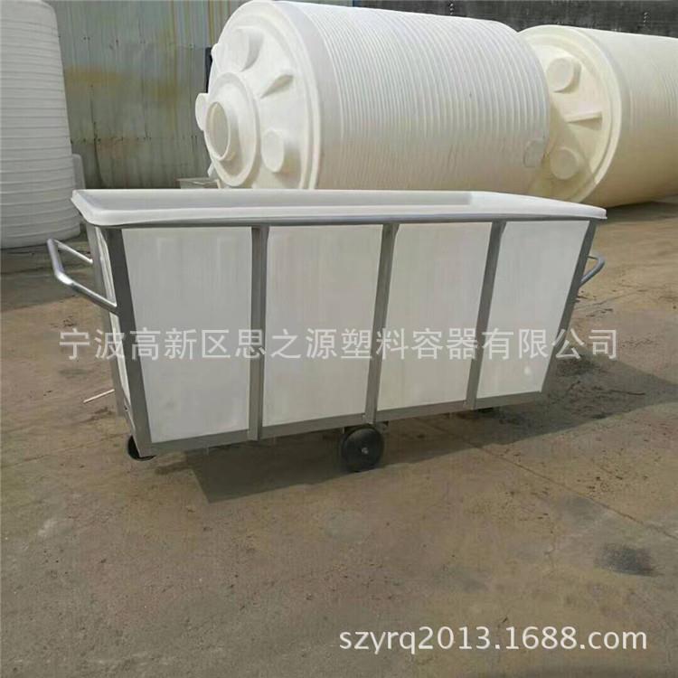 厂家严选加厚塑料方桶pe方箱牛津方箱推布车内胆桶海产塑胶方盆