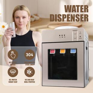 台式饮水机冷热制冷制热饮水机三出口外贸饮水机小型非迷你制冷机