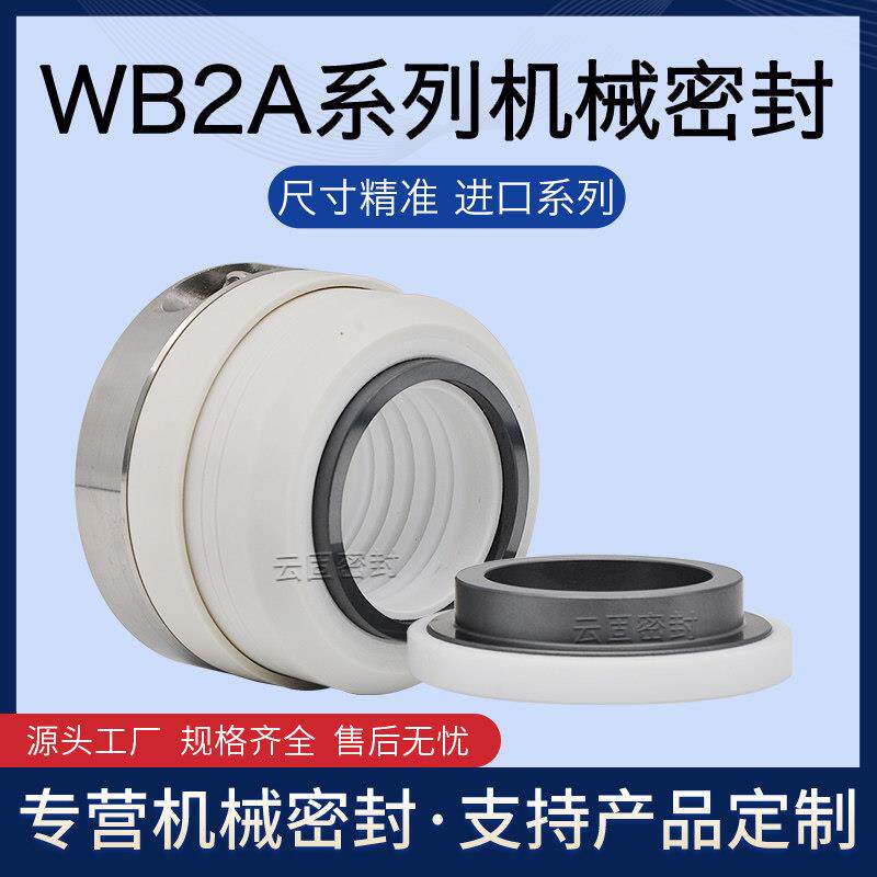 机械密封WB2A/152-25/30/35/40/45/50/55/60/65四氟化工泵 耐酸碱