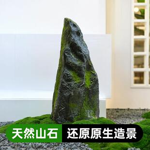 彷真石头室内家居客厅阳台玄关植物大造景装饰配件摄影道具假山石