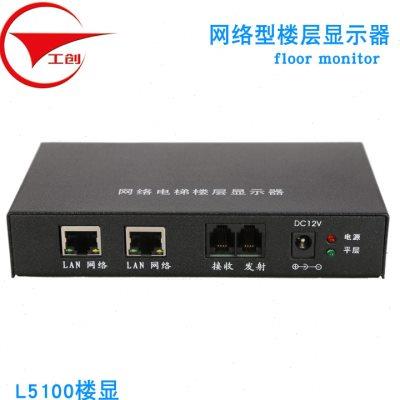 电梯网络楼层显示器 电梯楼层字符叠加器 双网口自带交换功能u.