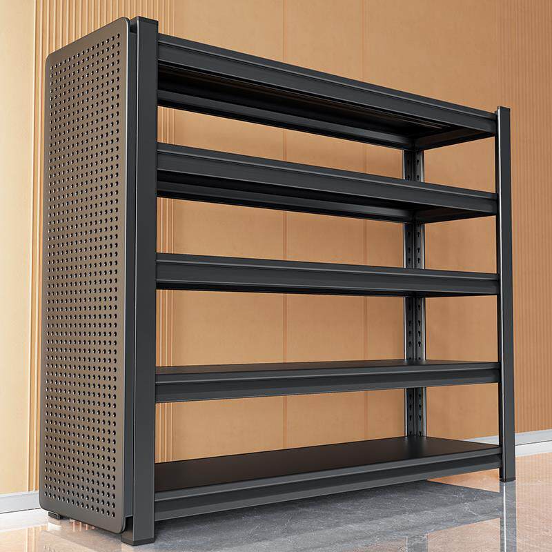 洞洞板货架家用落地置物架多层阳台仓库杂物收纳层架商用超市展示