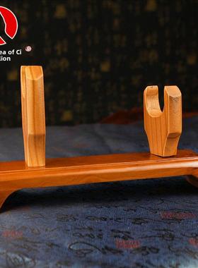 剑架木刀架底座简易刀架客厅简约摆件桃木剑托家居实木装饰品摆设