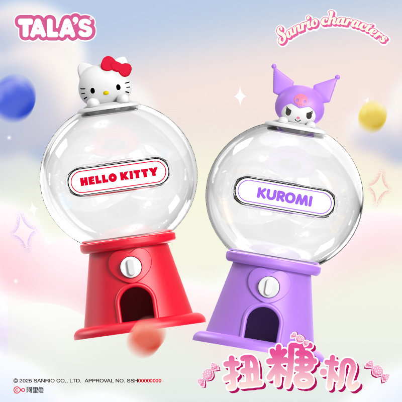 TALA'S三丽鸥联名压片糖果8g清新水果味联名零食扭糖机库洛米KT猫,零食/坚果/特产,功能糖果/压片糖果,淘宝优惠券,粉丝福利购,淘宝优惠卷