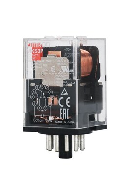 MKS2P DC24V MKS3P AC220 AC110 EDC6 AC24 DC12 圆8脚 11脚继电
