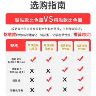 石英 ll玻璃 分光光度计 722 100mm 比色皿751