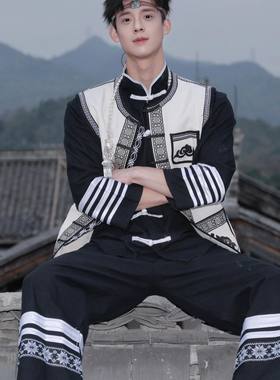 新款彝族服饰火把节服装旅拍套装