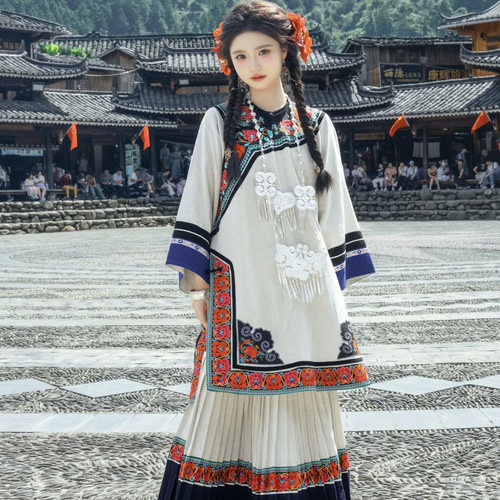 新款凉山少数民族彝族特色服装