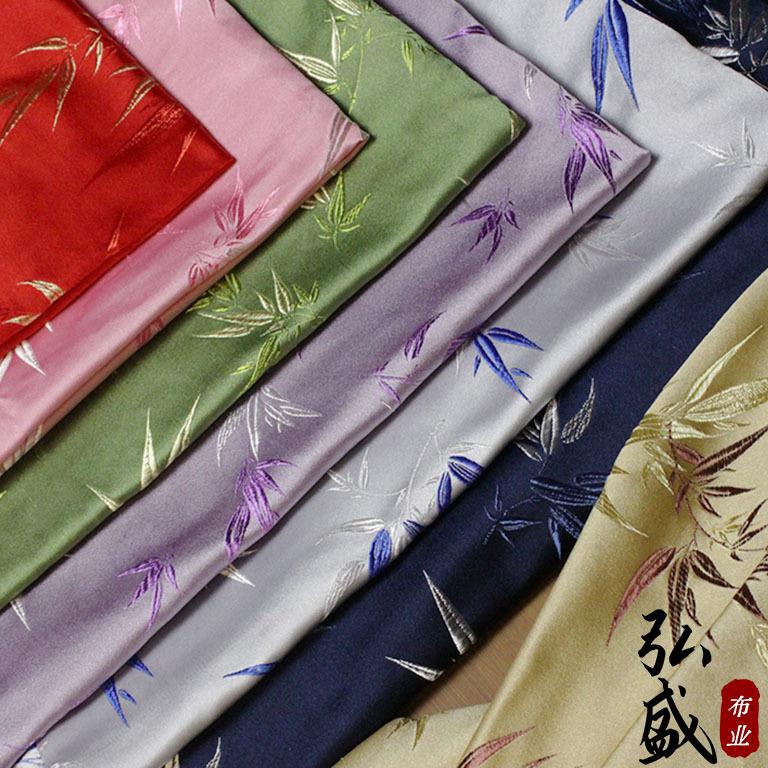 1.5米中国风提花织锦缎面料 唐装旗袍古风包装服装