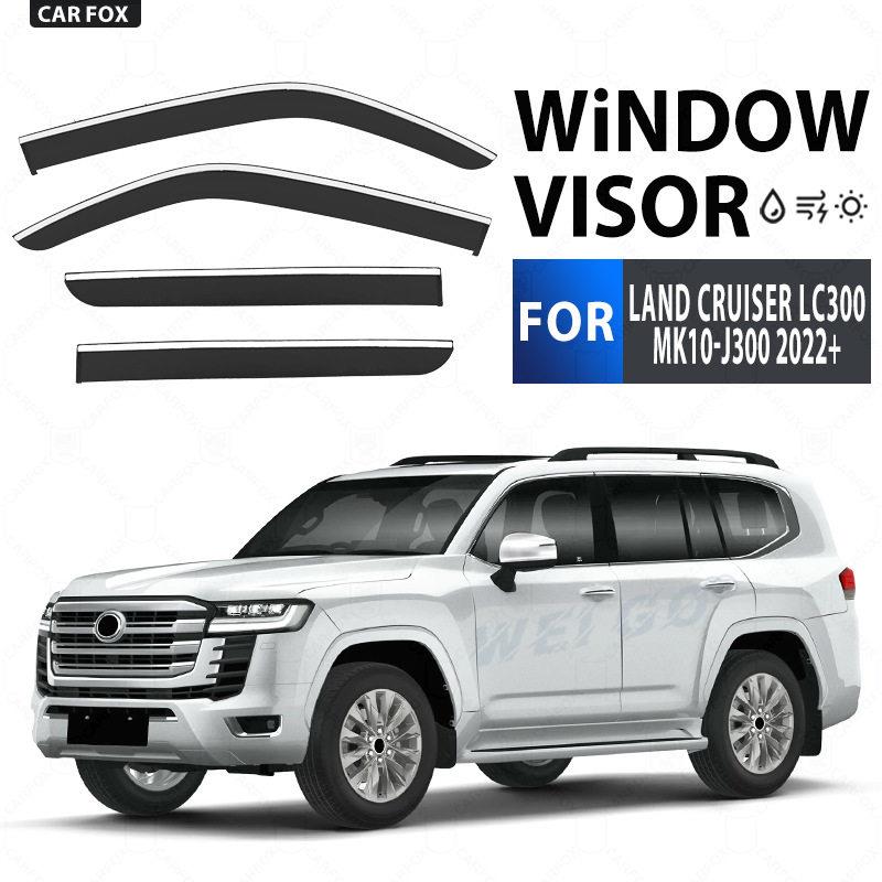 适用兰德酷路泽晴雨挡侧窗导流板LAND CRUISER Window visor