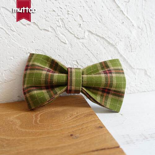 MUTTCO宠物蝴蝶结领结 狗狗项圈领结 大中小型犬宠物饰品UBT-040